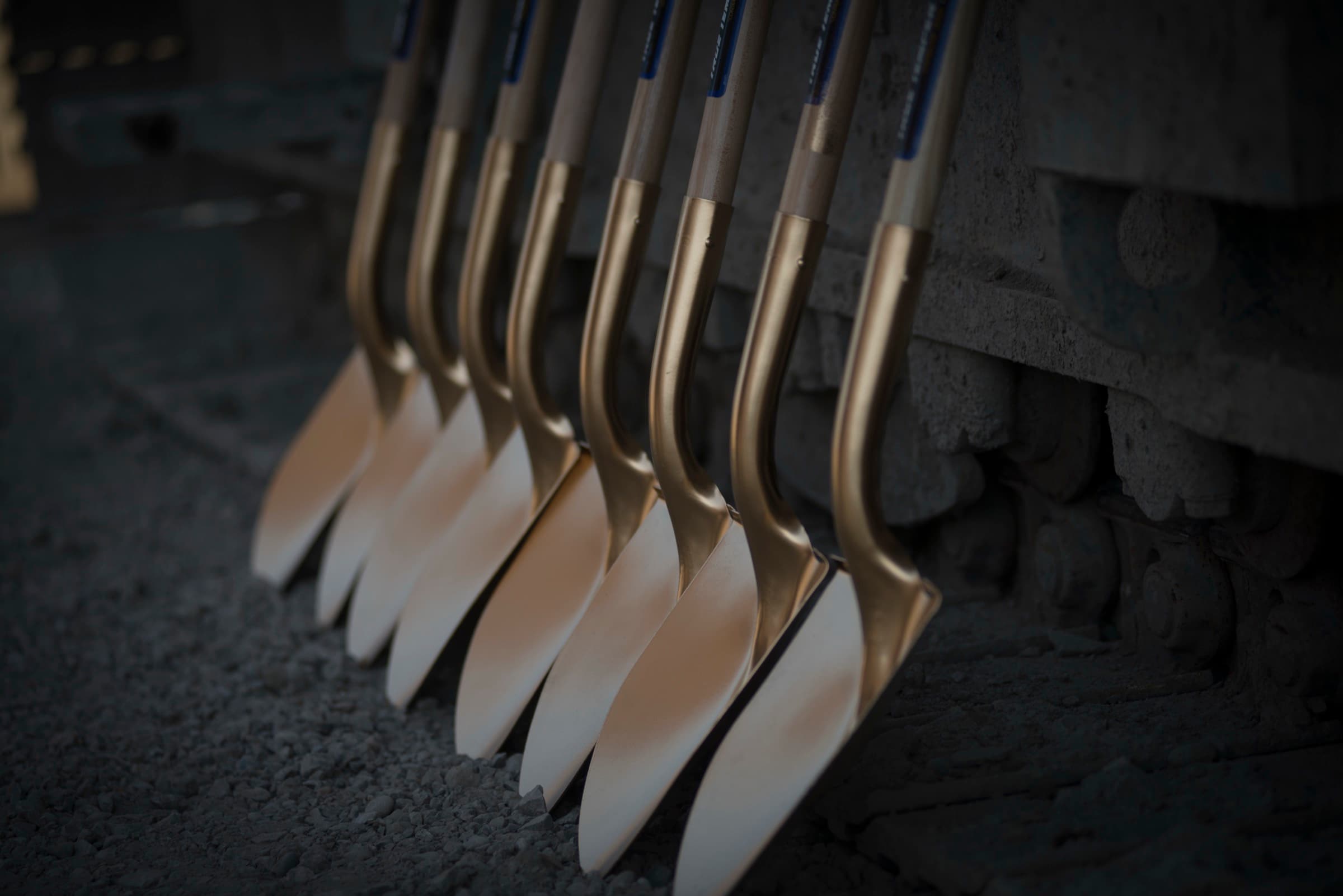 A Qualex-Landmark groundbreaking